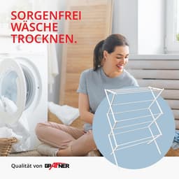 Inklapbaar Droogrek Toren met 11 Stangen - Ruimtebesparend Waskrek voor Binnen en Buiten — thumbnail 4