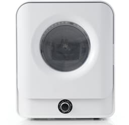OKWISH Wasdroger Compacte 4,5 Kg - 49,5 x 43,5 x 59,5 cm - Staal En ABS - Wit - Met 5 Programma's En Wandmontage — thumbnail 4