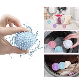 Drogerballen - Wasballen - 8 Stuks - Duurzaam - Reinigingseffect — thumbnail 4