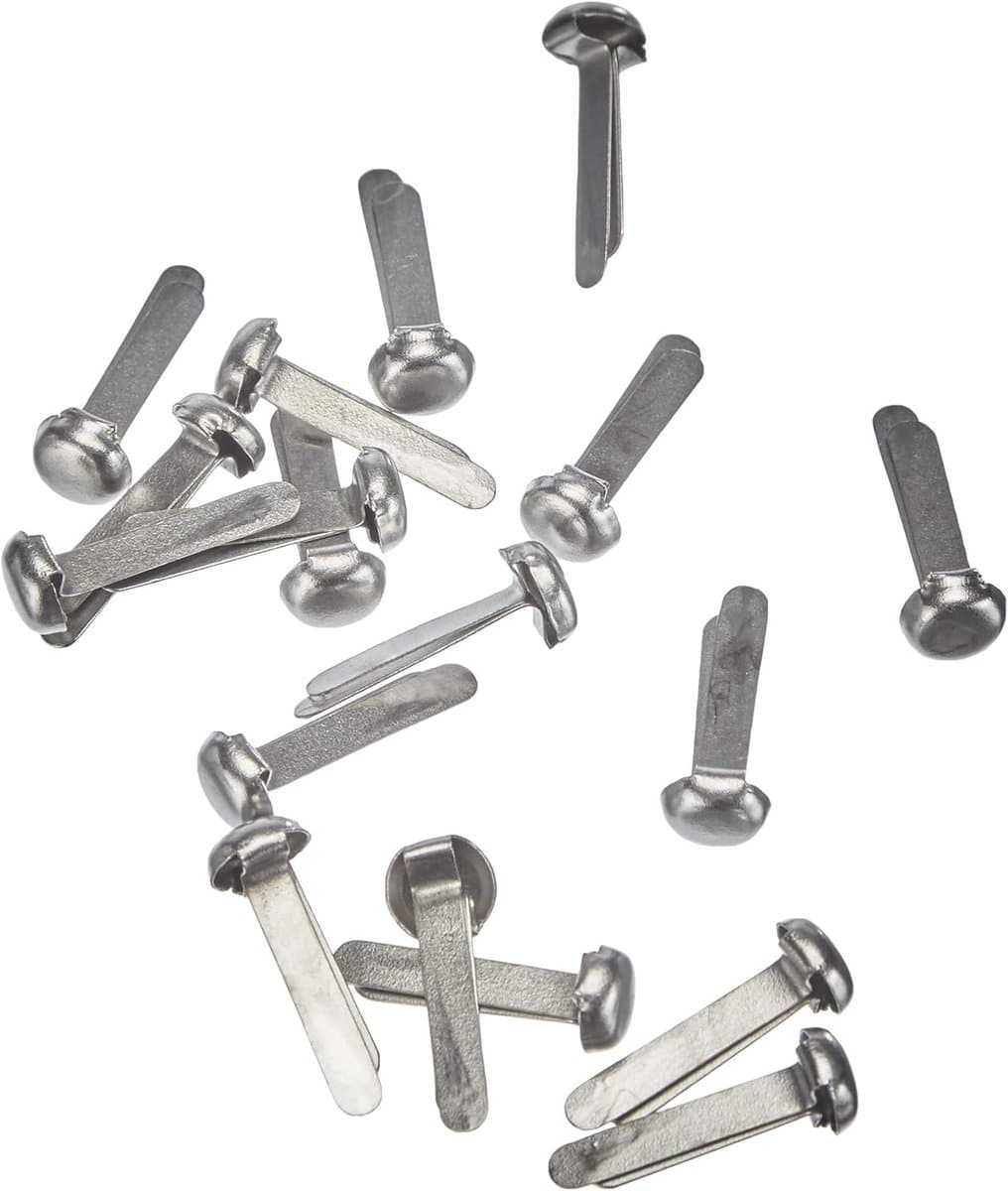 Monsterzakklemmen - Sluitclips - Zakken Sluiten - Ronde Kop - 500 stuks - Zilver — afbeelding 1