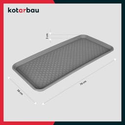 Set van 2 Schoenenlekbakken Kunststof - Opvangbak voor Natte Schoenen en Laarzen — thumbnail 2