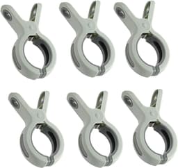 Strandhanddoekclips - 6 stuks - Grote Wasknijper - Quiltclips - Wasknijpers - Grote Knijpers - Handdoekknijpers - Strandlaken Knijpers - Handdoek Klemmen - Strandlakenclip voor strandstoel - Winddicht - Voor badhanddoek, beddengoed en kleding - Groen — thumbnail 2