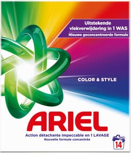 Ariel Snel Oplosbaar Waspoeder Kleur - 6 x 14 Wasbeurten — thumbnail 5