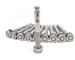 Heavy Duty Pluggen RVS A4 M12 - 10 Stuks Boutankers voor Beton