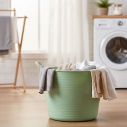 Excellent houseware Flexibele kuip / emmer - 2x - mint groen - 27 liter - kunststof - 42 x 35 cm — thumbnail 4