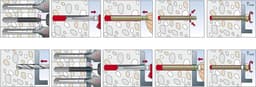 Ankerstang verzinkt M16 x 250 voor injectiemortel — thumbnail 2