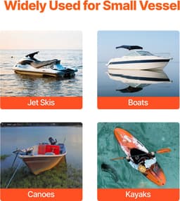 36-inch zandanker voor boten, gegalvaniseerd koolstofstalen strandanker voor ondiep water, ideaal voor het vastzetten van jetski's, pontons, kajaks en waterscooters op stranden en zandbanken — thumbnail 2