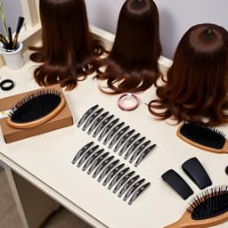 Grote metalen snap haarclips set - 24 stuks zwarte antislip klemmen voor lang haar — thumbnail 4