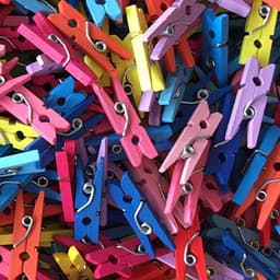 50 Stuks Houten Wasknijpers Voor Foto's en Decoratie — thumbnail 3