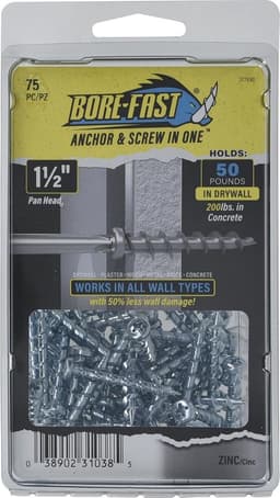 Gipsplaatschroeven Ankers voor Gipsplaat en Metselwerk Sterke Bevestiging — thumbnail 2