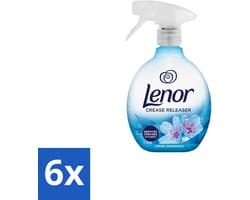 Lenor – Crease Releaser Spray – Spring Awakening – Kreukverwijderaar & Textielverfrisser – 500 ml - Voordeelverpakking - 6 stuks