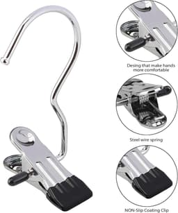 20 multifunctionele clips voor schoenen, kleding en accessoires - Ruimtebesparend en duurzaam — thumbnail 5