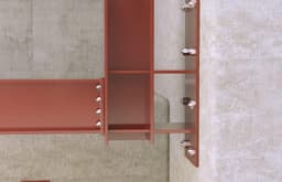 Hulsanker met verzonken kop voor beton verankering — thumbnail 3