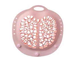 Waszak - Grote waszak - Ondergoedwaszak - Siliconen waszak - BH-beschermer voor wasmachine - Grote waszak - Wasnet - Wasnet - Waszak - Multifunctionele waszak - Babykleding waszak - Siliconen - 21,3x22x6,1cm - Roze