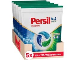 Persil Discs Universal - Krachtige vlekverwijdering - Voordeelverpakking - 5x 35 stuks