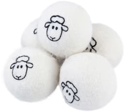 6 stuk(s) XL Drogerballen(7cm) - Droogballen van 100% schapenwol - Verkorte droogtijd - Energiebesparende wasbollen - Herbruikbare wasdrogerballen — thumbnail 1