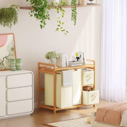 Equivera Wasmand 4 Vakken - Wasmand - Wassorteerder - Wasbox — thumbnail 2