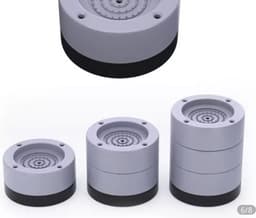 Wasmachine Demper - Trillingsdemper - Anti Slip Trilmats - Schokdemper - 4 Stuks Anti Tril Poten - Set van 4 Stuks - Multifunctioneel — thumbnail 4