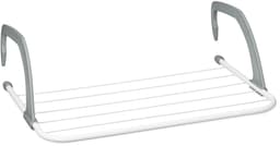 hangdroogrek - 3 m drooglengte - 16 x 52 cm - radiator - balkon - wit — thumbnail 1