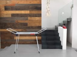 Staand droogrek van King - Grijs, 585 x 20 x 1085 cm met versterkte stalen constructie — thumbnail 3