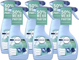 Lenor Febreze Textielverfrisser Spray - VOORDEELVERPAKKING - Pure Freshness | 6x 500ml | Verwijdert nare geuren — thumbnail 1