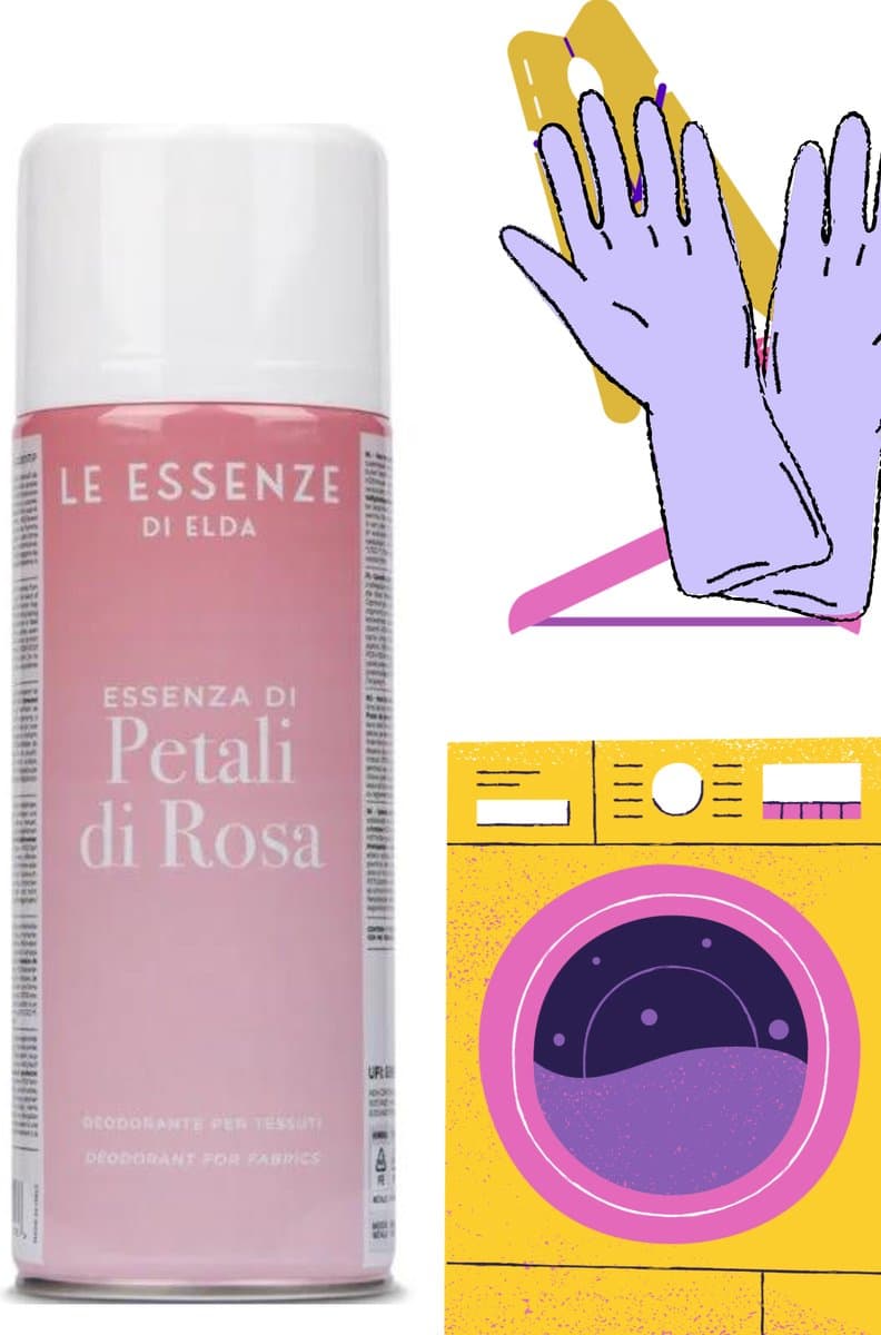 Wasparfum Textielspray Petali di Rosa — afbeelding 1