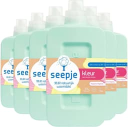 Seepje Wasmiddel Magische Magnolia - Wasmiddel Kleur - 138 wasbeurten - 6 x 1L - Voordeelverpakking — thumbnail 1