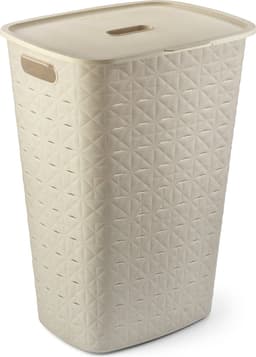 Curver Softex Wasbox - 56L - 43,8x34x59,9cm - Beige — thumbnail 1