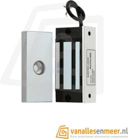 Elektromagneet houdmagneet DC12V - 60kg Deurmagneet — thumbnail 4