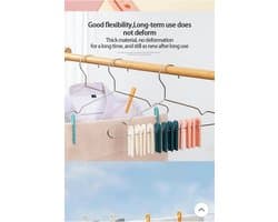 Long way-Wasknijpers 60 Stuks - Kunststof Wasknijpers - Multifunctioneel-Onbreekbaar -Voedselverpakking -Set van 60
