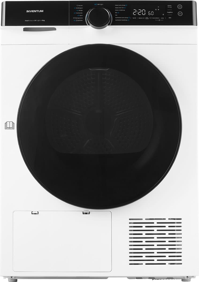 Inventum VDW8030W wit warmtepompdroger — afbeelding 1