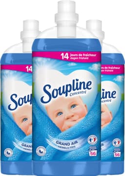 Soupline Hemels Fris Geconcentreerde Wasverzachter - 3x56 Wasbeurten - Voordeelverpakking — thumbnail 5