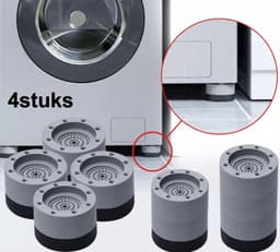 CHPN - Schokdempers - Schok demper - Wasmachine - Dempers - Trillende Wasmachine - Anti schok - 4stuks - Demping — thumbnail 1