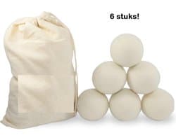 Droger Ballen Wol 6 Stuks -Herbruikbare Wollen Droger Ballen - Was Droger Ballen- set 6 stuks