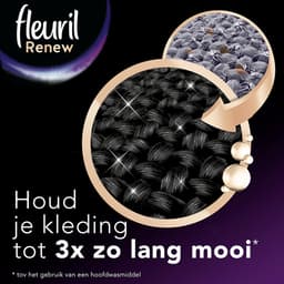 Fleuril Renew Zwart - Vloeibaar Wasmiddel - Voordeelverpakking - 70 Wasbeurten — thumbnail 2