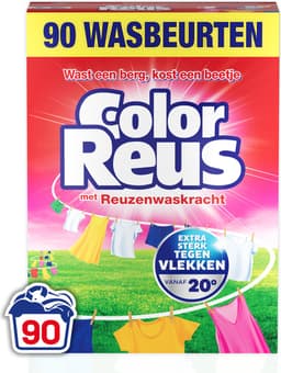Color Reus Waspoeder Wasmiddel - Voordeelverpakking - 90 wasbeurten - 4.5 kg — thumbnail 1