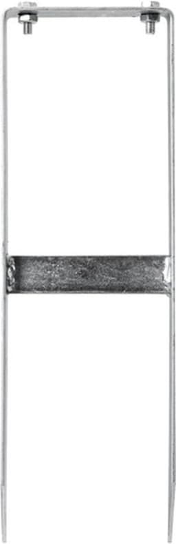 vidaXL - Grondpinnen - voor - HKC - schutting - 2 - st - 40 - cm - staal — thumbnail 4