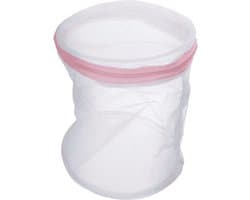 Ronde waszak wit 16 x 20 cm - Waszak - Wasnet - Lingerie Waszak - Waszak Wasmachine - Waszak Ondergoed
