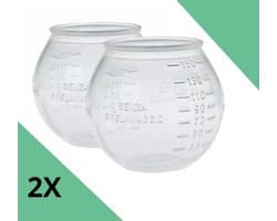 Maxora - Doseerbol 2 Stuks - Wasbol - Flexibel - Voor wasmachine - Wasbol voor wasmiddel - Doseerbollen voor wasmiddel - Doseerdop - 150 ML — afbeelding 1