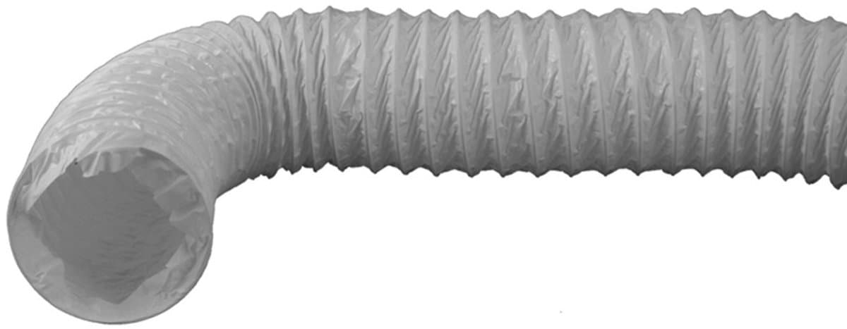 DEC Kunststof afvoerslang ø 150 mm PVC wit 1,5 meter — afbeelding 1