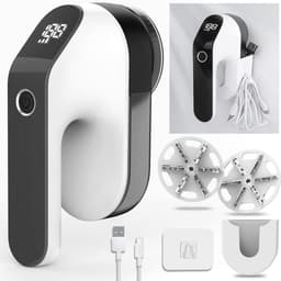 Elektrisch Pluisscheerapparaat met USB Opladen, Instelbare Snelheden en LED Display voor Kleding en Meubels — thumbnail 1
