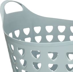 Flexibele wasmand - 26 liter - kunststof - blauw - D45 x H40 cm — thumbnail 4