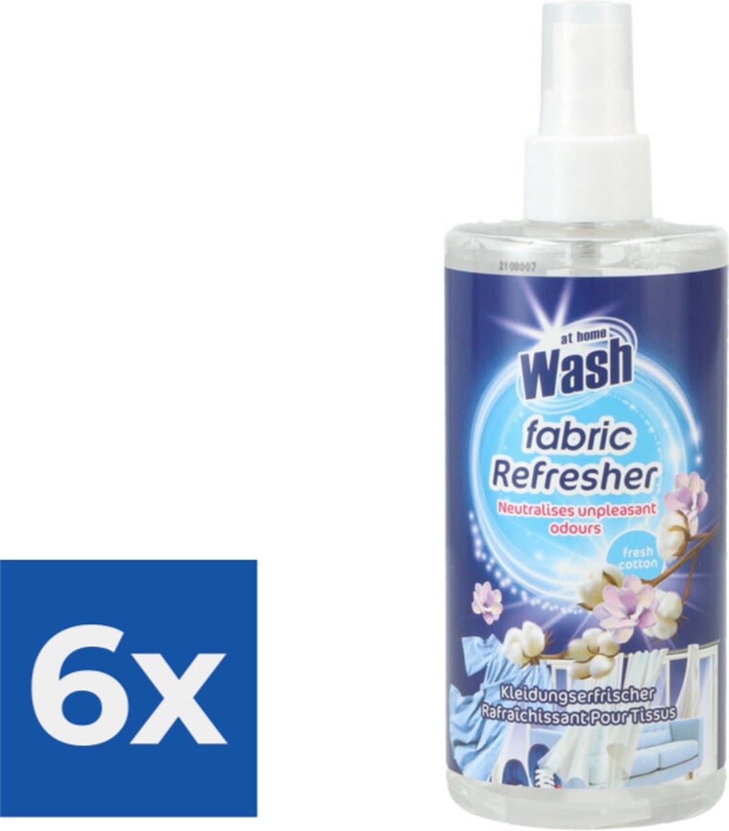 At Home Textielverfrisser Cotton 300 ml - Voordeelverpakking 6 stuks — afbeelding 1