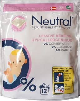Neutral Was Pods - Hypo Allergeen Baby - 12 Stuks — thumbnail 2