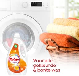 Robijn Vloeibaar Wasmiddel - Color - met 90% biologisch afbreekbare ingrediënten - 5 x 36 wasbeurten — thumbnail 3