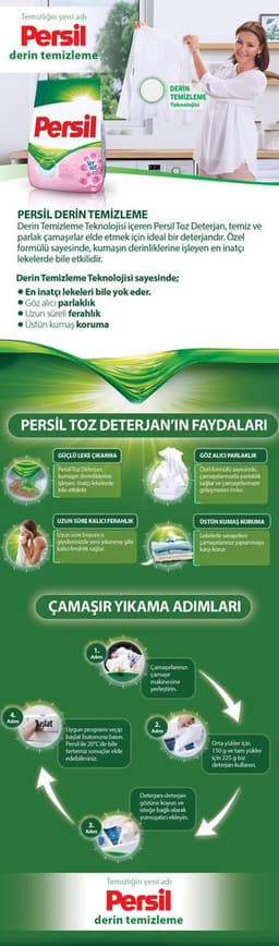 Persil Wasmiddel Poeder – Witte Was | Rose Bloemenfris | 10 kg – 66 Wasbeurten — thumbnail 2