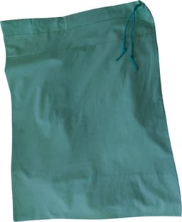 Katoenen waszak -XL - met trekkoord - aqua green — thumbnail 3