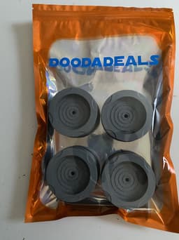 Doodadeals® 8-Pack Basic Wasmachine Dempers - Wasmachine Verhoger - Anti-trillingsmat Wasmachine - Meubelverhoger - Trilmat Wasmachine - 8 stuks — thumbnail 3