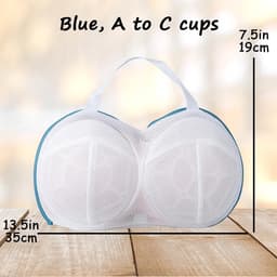 3x Bh Waszakken - Bh Wasnetje Voor Wasgoed - Anti-Vervorming - Waszakje Lingerie - Premium Lingerie Waszakje - 19x35cm - Met Rits - Waszak Bh - Delicaat Wasgoed - Waszak - Wasgoed - Waszakje Laundry Bag - Wasnet - Wasmachine - Geschikt Voor A-C-cup — thumbnail 5