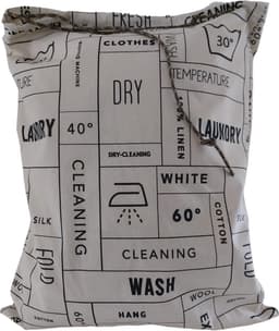Bluvardi katoenen waszakken set van 2 stuks - XXL -natural cotton -laundry — thumbnail 2